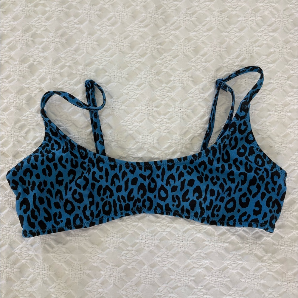 Triangl bikini top cheetah print
